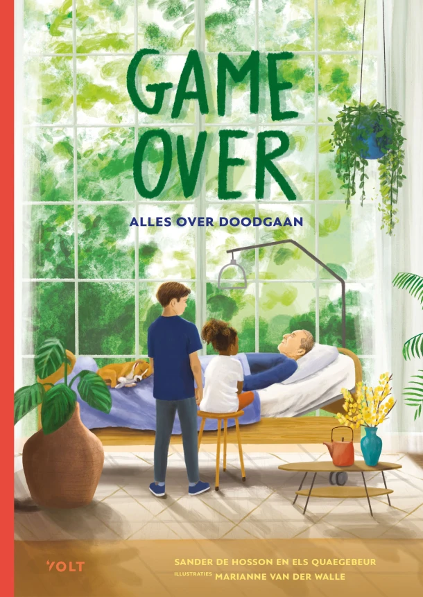 Omslag boek Game Over door Sander de Hosson